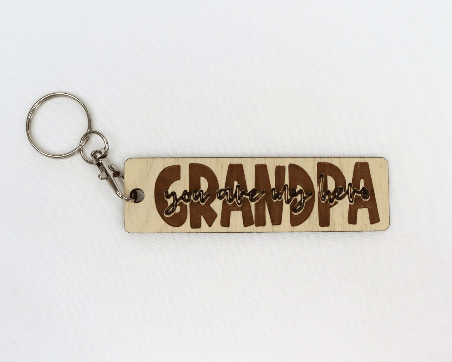 Grandpa You Are My Hero | Keychain