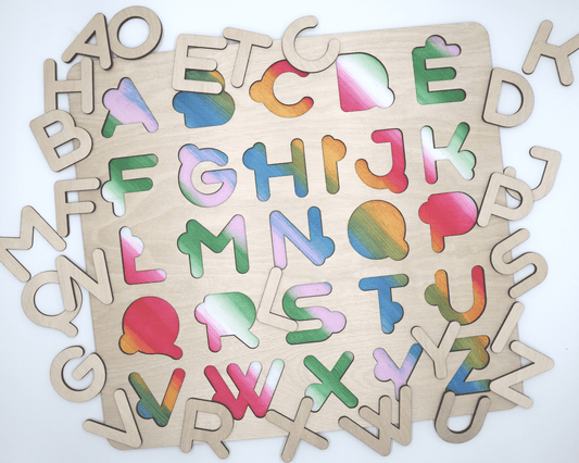 Rainbow Kids Alphabet Puzzle
