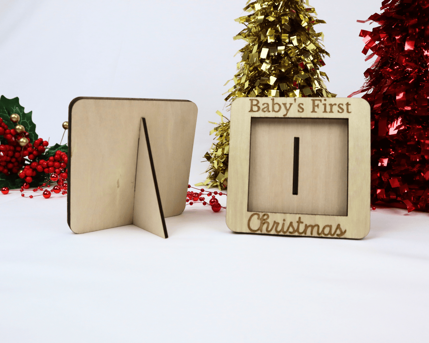 Baby's First Christmas Photo Frame