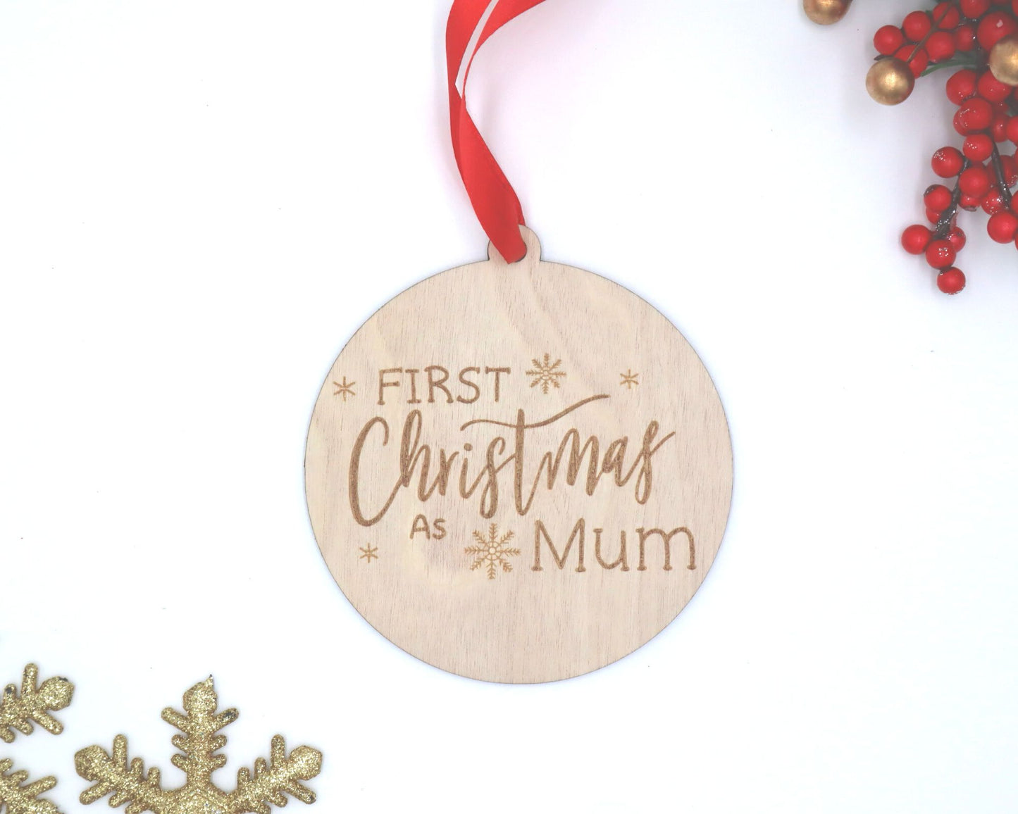 First Christmas as Mum Tree Ornament