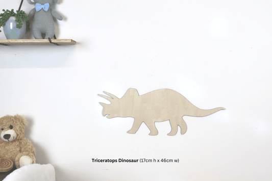 Triceratops - Kids Bedroom Wall Art | Decor