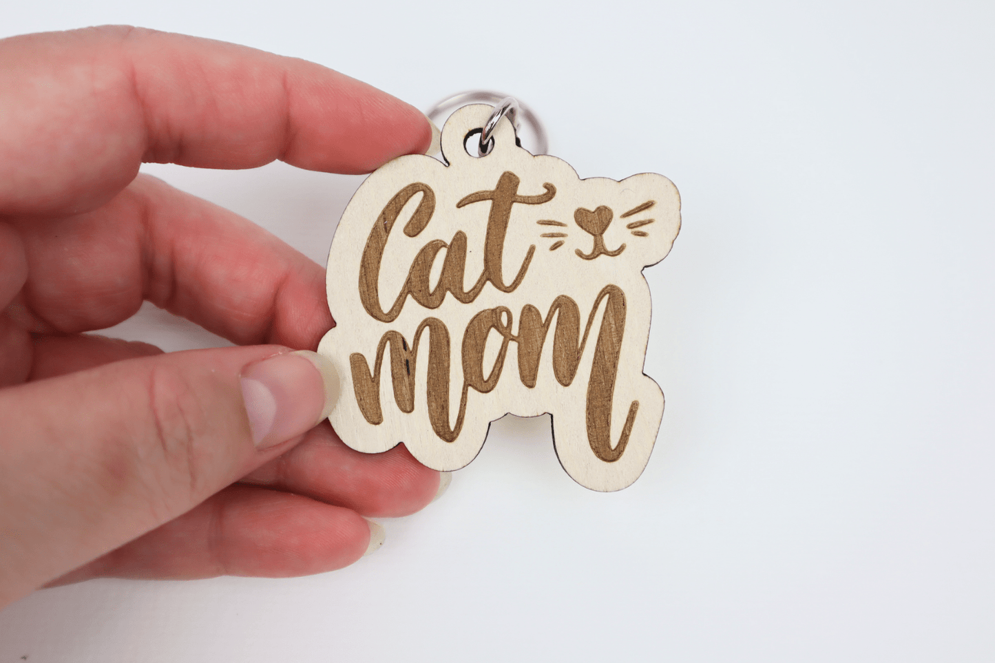 Cat Mom | Keychain