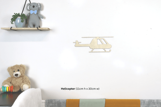 Helicopter - Kids Bedroom Wall Art | Decor